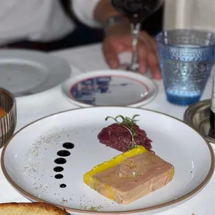 Duck foie gras terrine