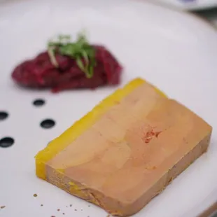 a plate of food on a table