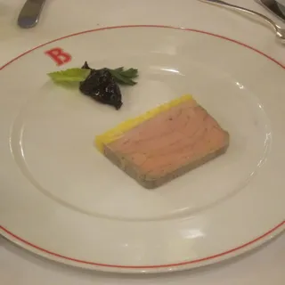 Duck foie gras terrine