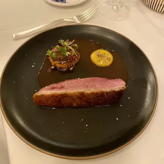Roasted duck