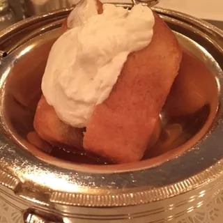 Our Baba, Rum and Whipped Cream