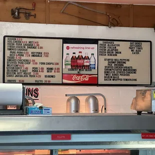 Menu August 2023 - kitchen for hot food closes at 2 pm daily!!!