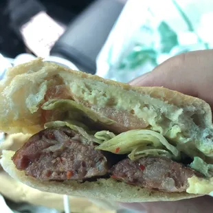 Hot sausage. Pepper flakes tell the story of this flavor. 5 run homer here. Get two!