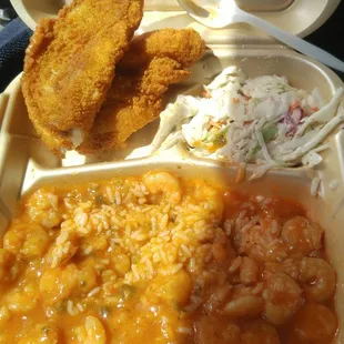 Shrimp etofee. Good deal
