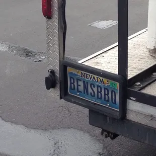 License plate