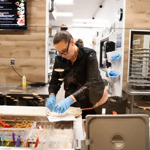 interior, sushi and sashimi