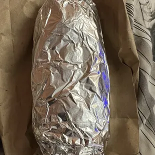 Huge breakfast burrito  9$