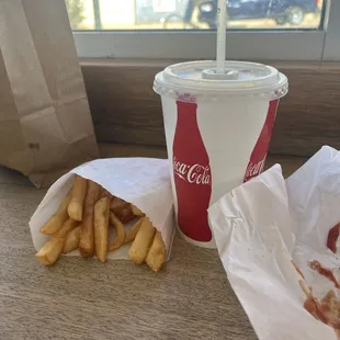 Fries and Coke