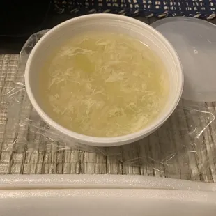 Egg drop soup