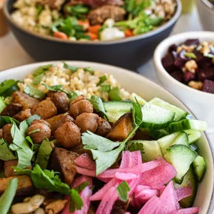 Protein rich organic chickpeas &amp; yukon potatoes slow roasted with extra virgin olive oil and BFF seasoning. Fudgy perfection