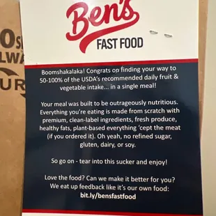 50-100% of your daily veggies in one intake