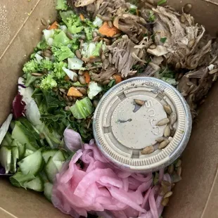 Pork Shoulder Mixed Bowl