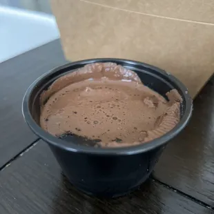 Dark Chocolate Cashew Pudding