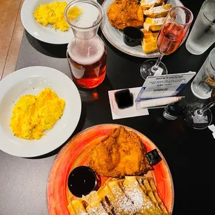 Chicken  Waffle Two Eggs Any Style