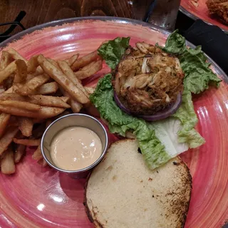 Jumbo Lump Crab Cake Sandwich