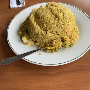 Curry Fried Rice (Chicken)