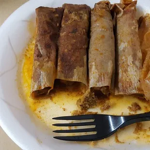 a plate of food on a table