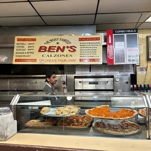 a man behind the counter