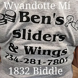 the back of a man&apos;s shirt