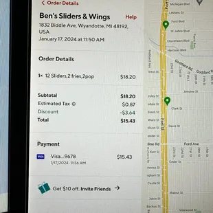 Because I found a deal online they wanted to treat me like a criminal! No fries for me !