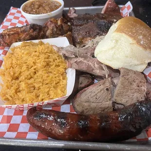 5 meat plate