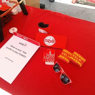 Yelp swag