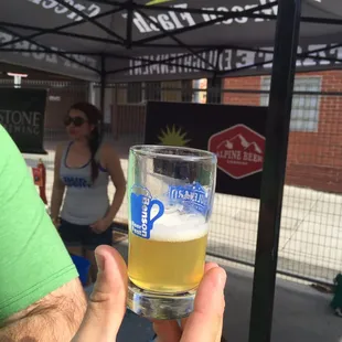 One of the many delicious samples we tried!