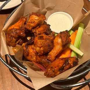 Charred Brew Wings (hot)