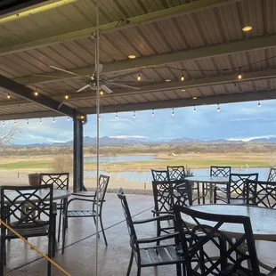 Patio seating