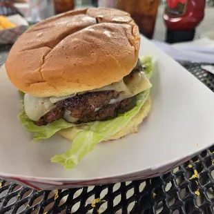 Beer Cheese Cheese Burger
