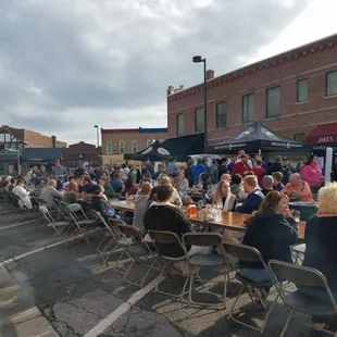 On the ground at Benson Beerfest