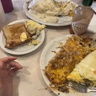 Sausage and Swiss Cheese Omelette