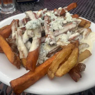 Blue cheese fries