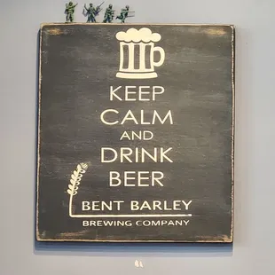 Keep calm and drink beer