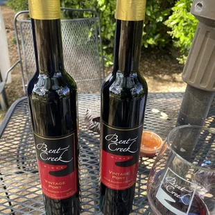 We bought the Petite Syrah Ports!!