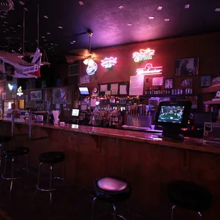 The bar is friendly and fun!