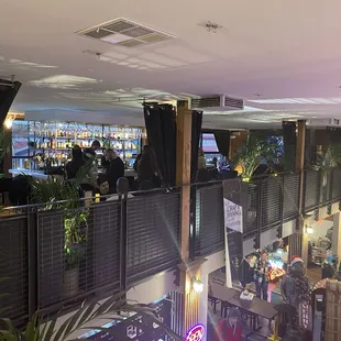 View of the mezzanine