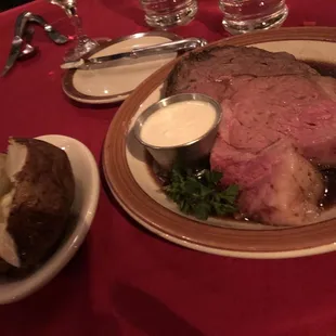 Medium, rare, prime rib. Absolutely delicious!