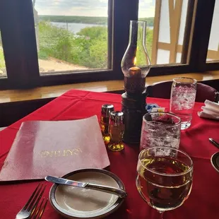 Wonderful view and table setting