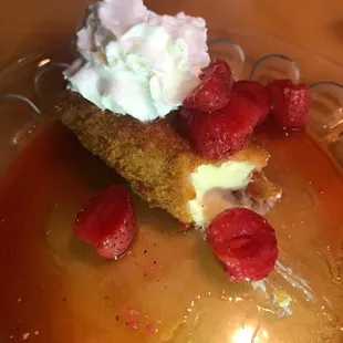 Deep fried cheesecake... 100+