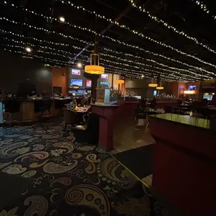the interior of the restaurant