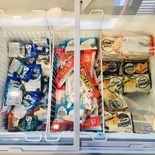 Ice cream &quot;menu&quot; (flavor rotates - but are classics!)