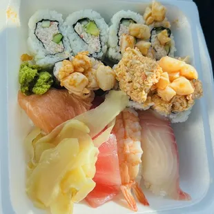 Sushi plate