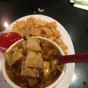 Hot sour soup