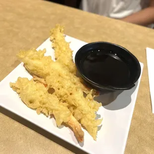 Shrimp Tempura side