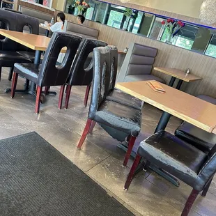 Chairs falling apart