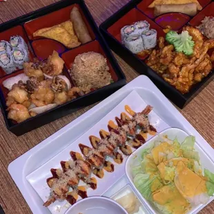 chicken wings and fried chicken, food