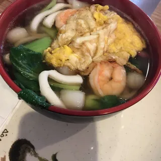Seafood Udon Soup