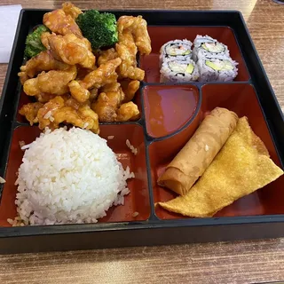Orange Chicken Bento Box