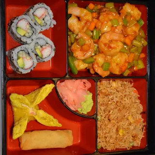 Kong Pao Shrimp Bento Box
